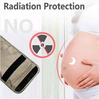Anti Radiation Cell Phone Sleeve Pregnant Cell Phone GPS EMF RFID Signal Blocking Bag Compatible with iPhone 12 pro